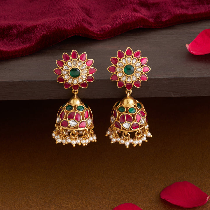 Gulmohar Glow Jhumki