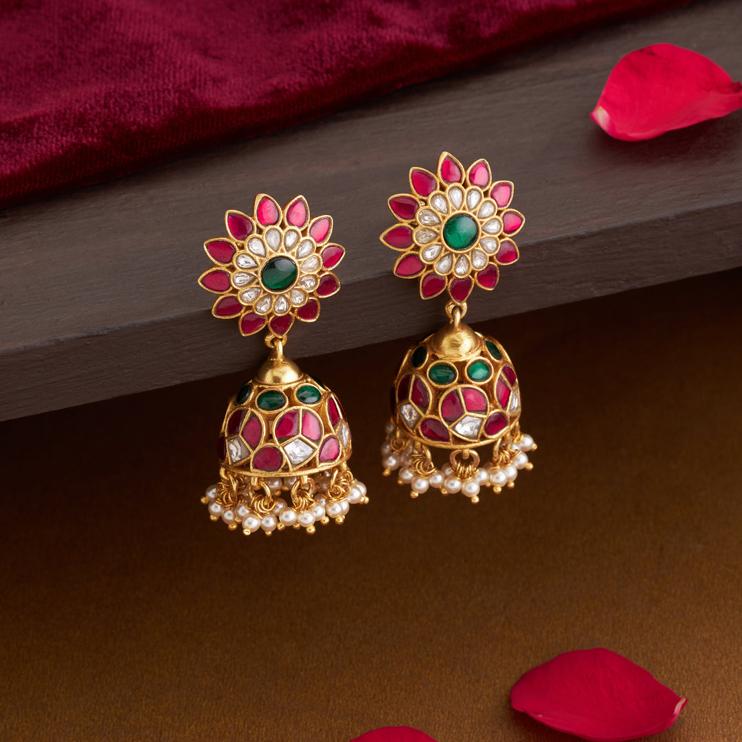 Gulmohar Glow Jhumki