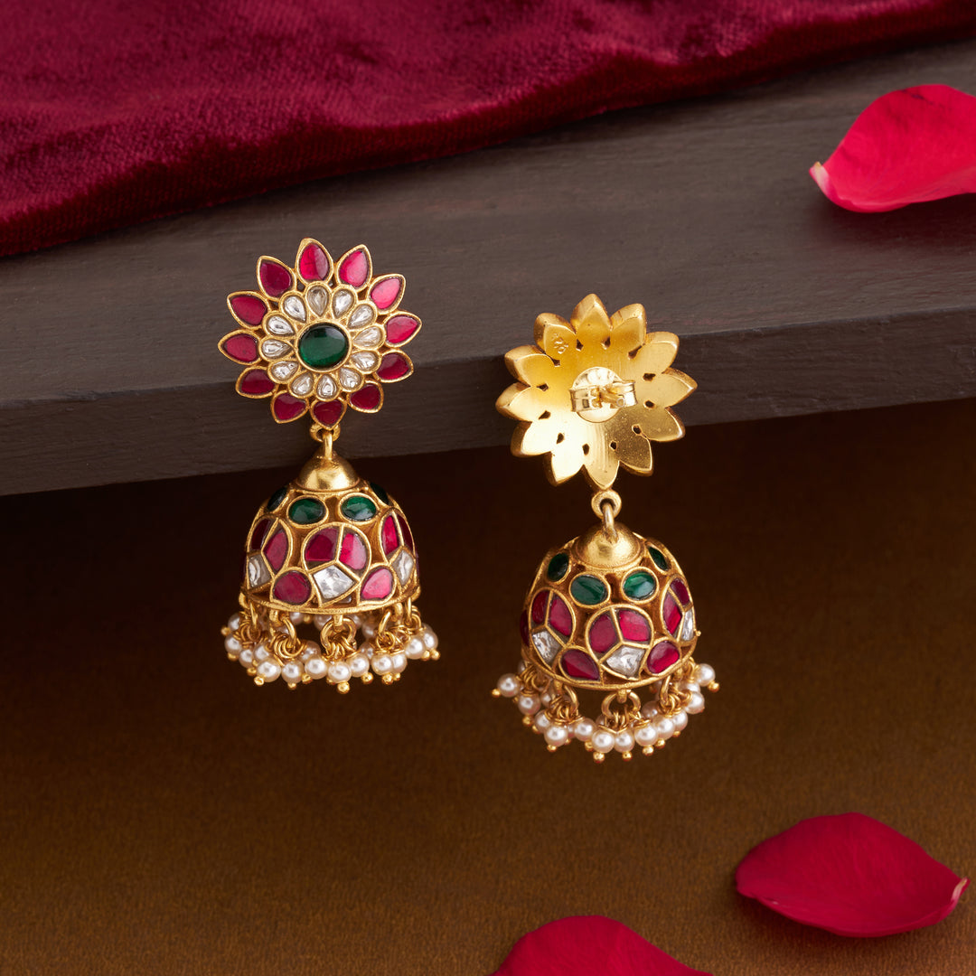 Gulmohar Glow Jhumki