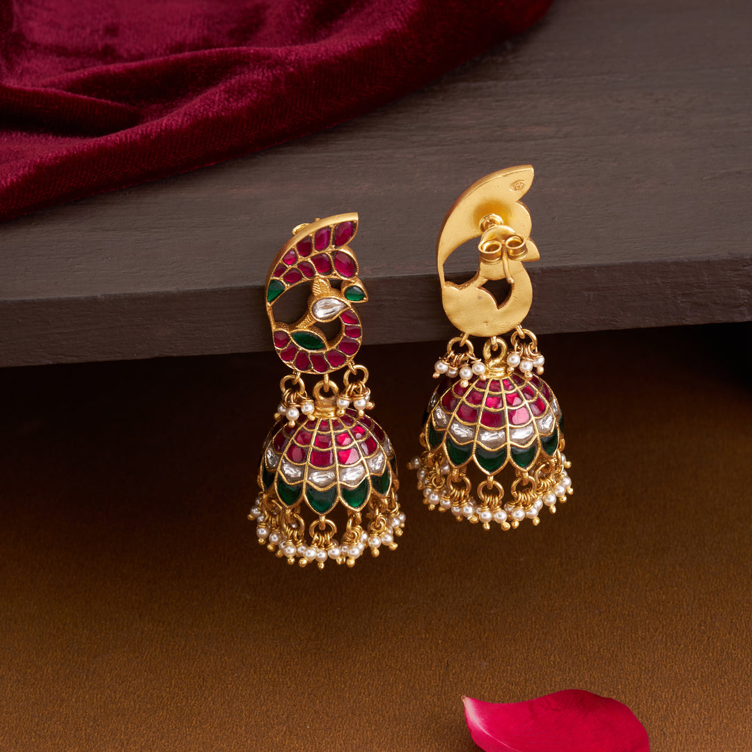 Pari Peacock Jhumki