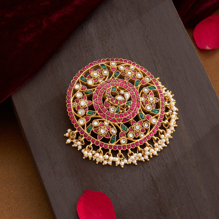 Rajmayuri Kundan Pendant
