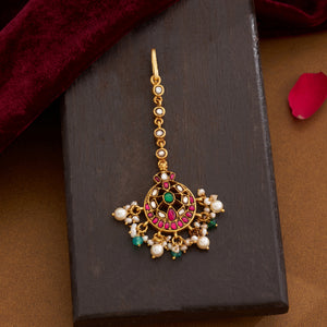 Kundan Dhara Maang Tikka