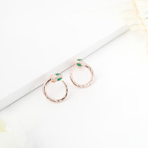 Serpentine Stud Earrings