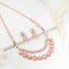 Blush Berry Necklace Set