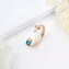 Azure Sky Cross Ring