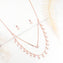 Blossom Layers Necklace Set