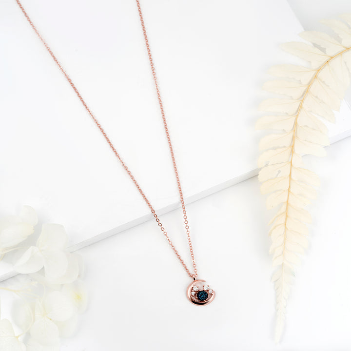 Lumina Arc Chain Pendant