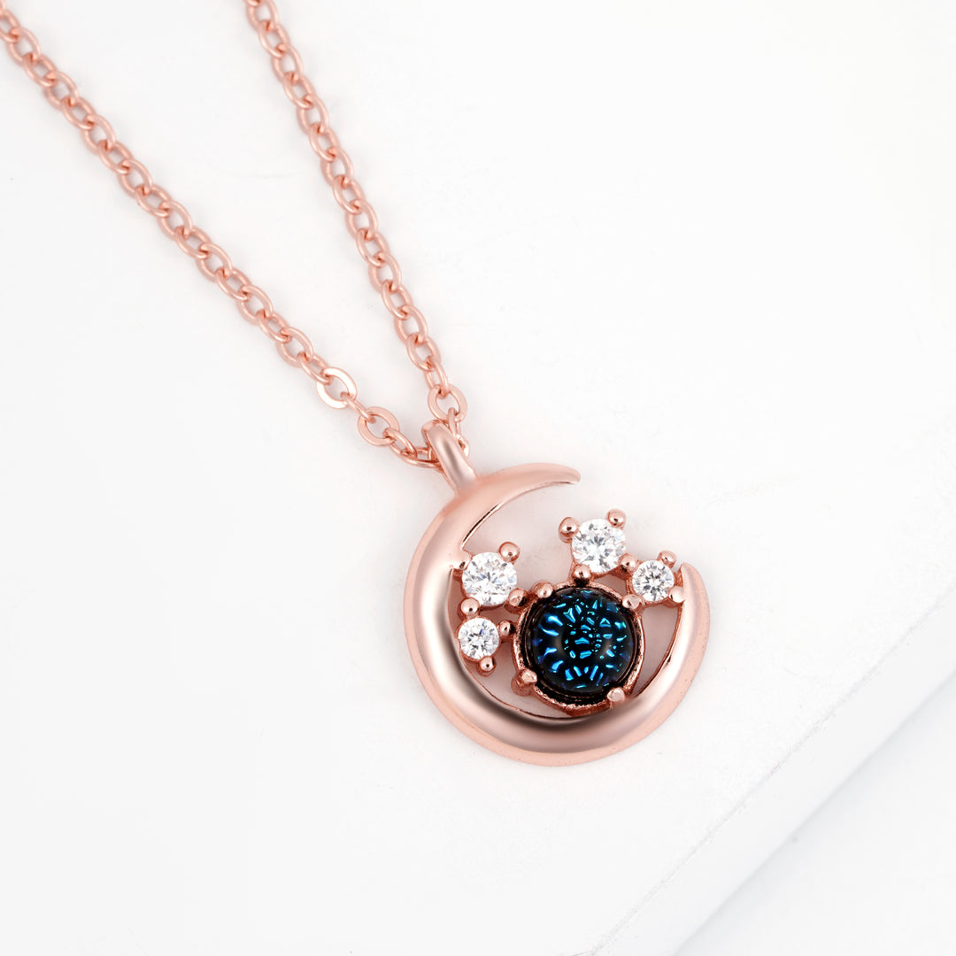 Lumina Arc Chain Pendant