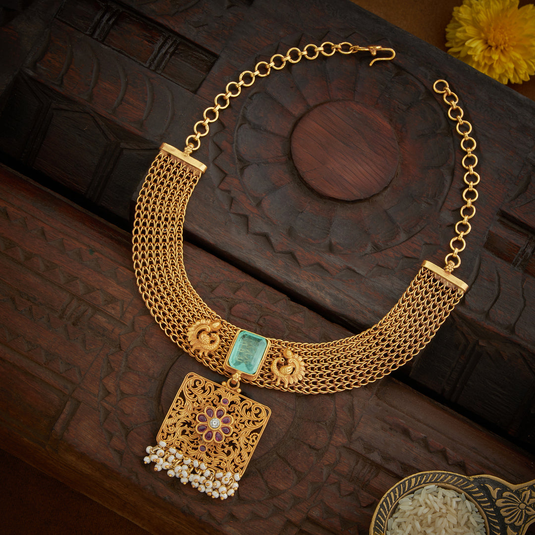 Gemflora Antique Choker