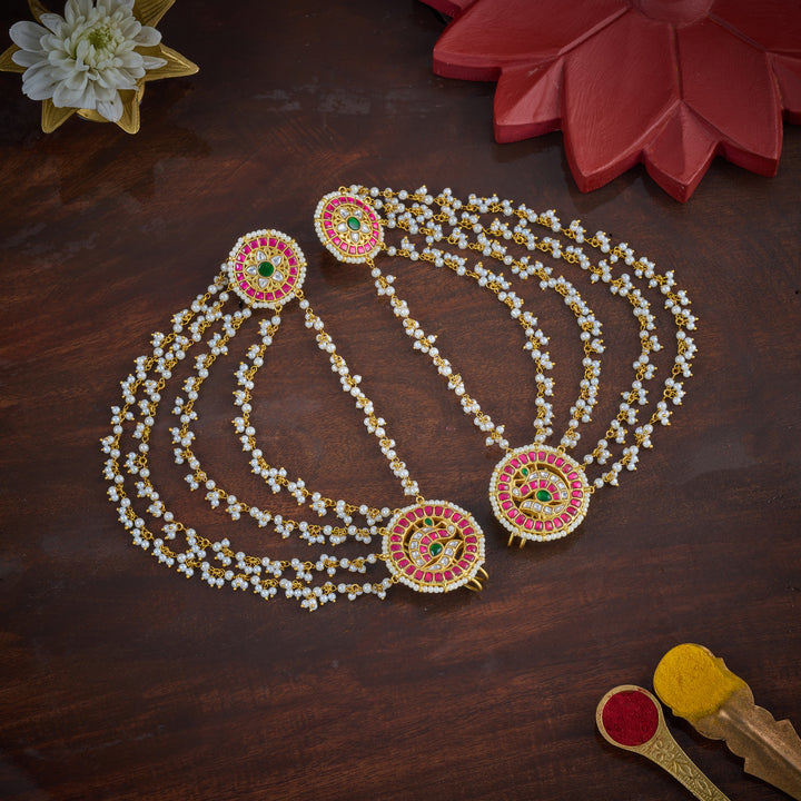 Muktavali Kundan Earrings