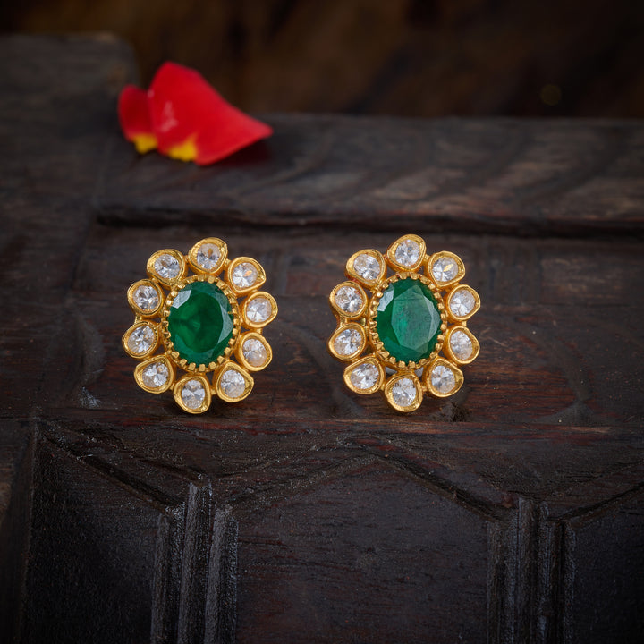 Pachrangi Phool Studs