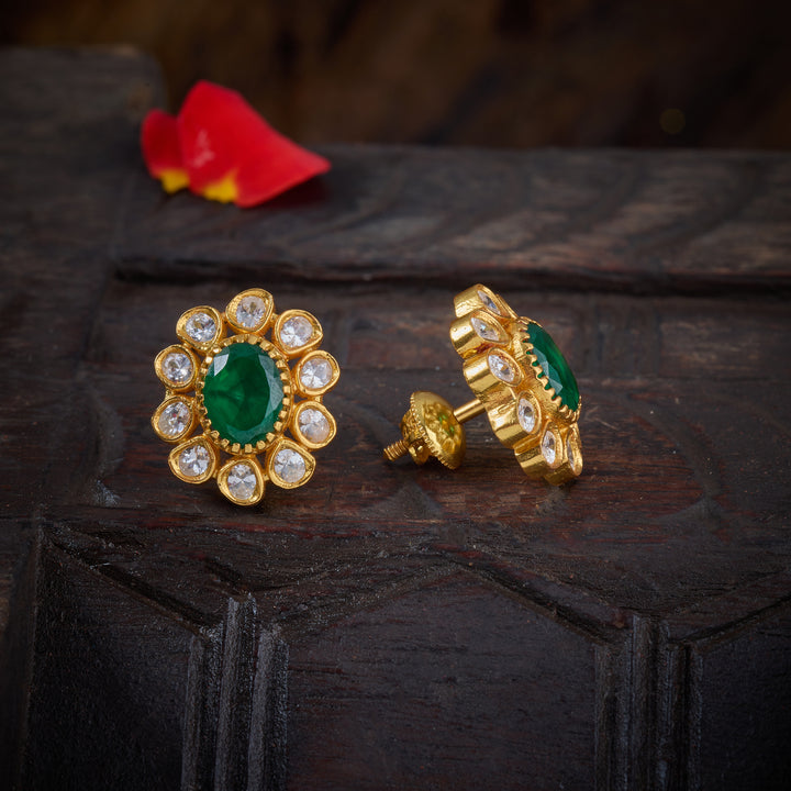 Pachrangi Phool Studs