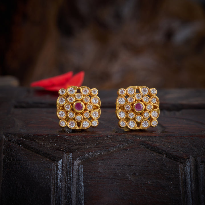 CZ Chitrakari Studs