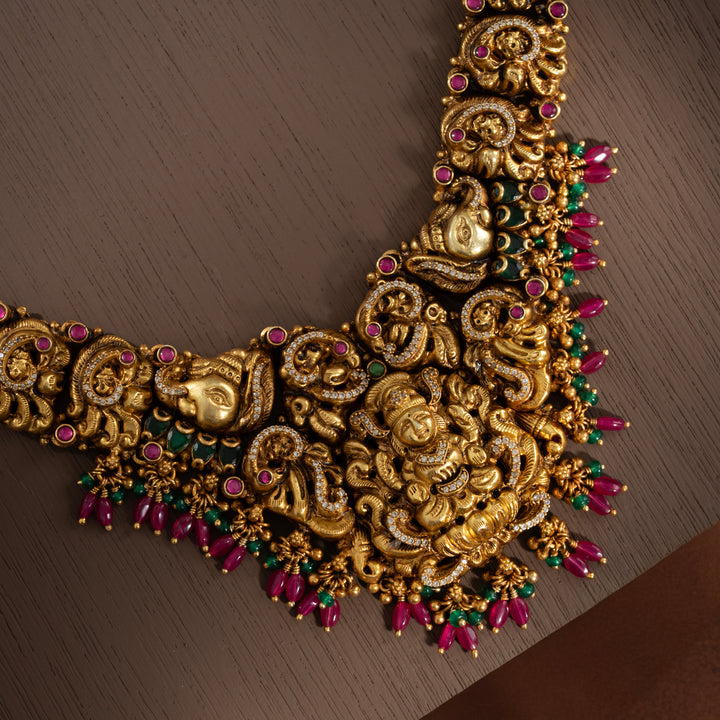 Devi Hasti Mandala Short Necklace