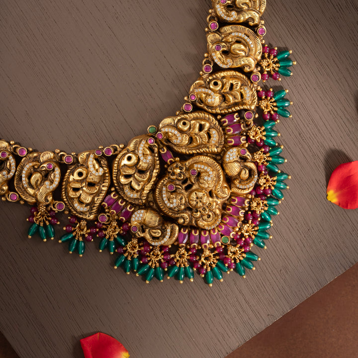 Naksha Pushpini Short Necklace