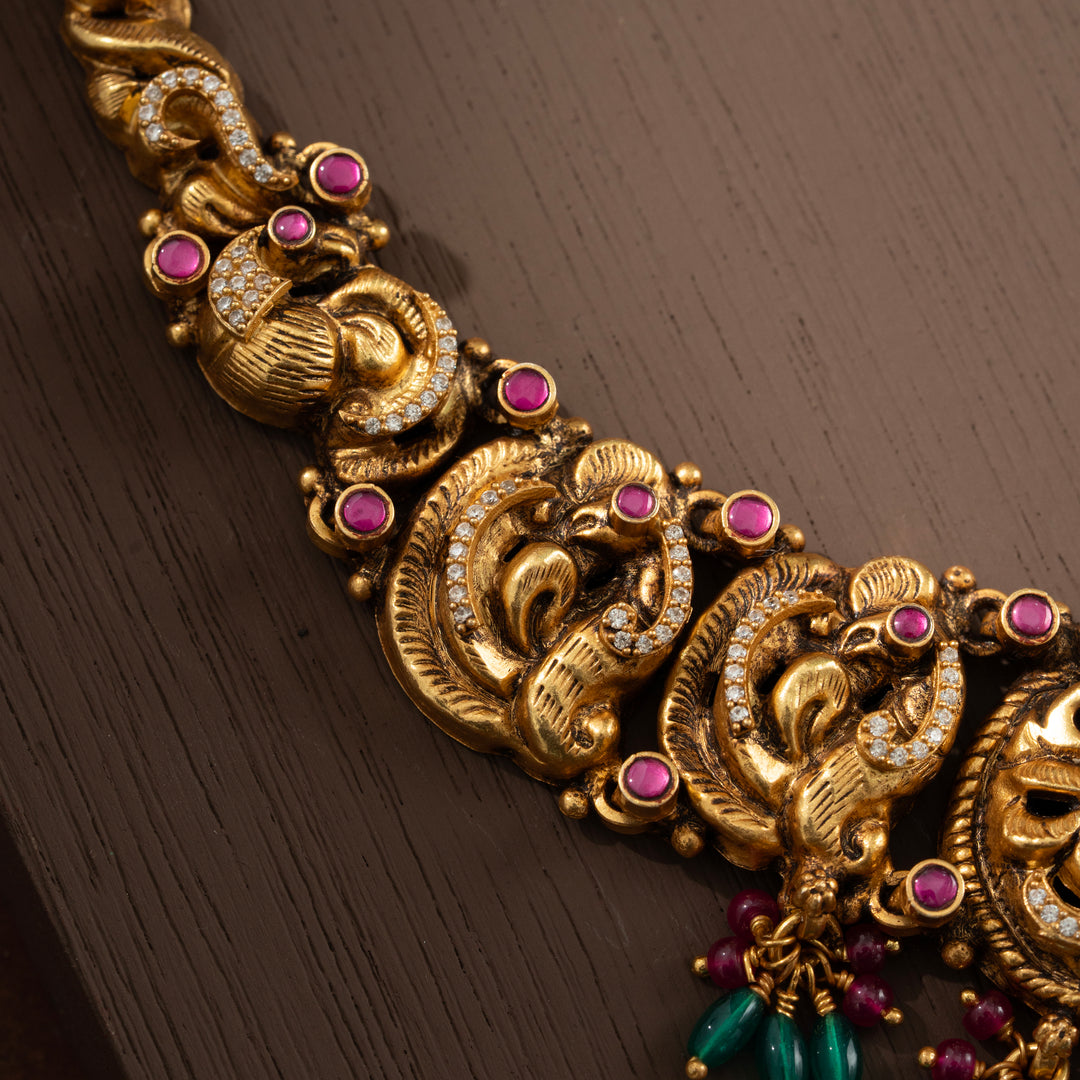 Naksha Pushpini Short Necklace