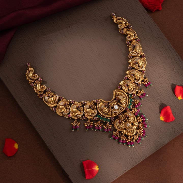 Mayil Anugraha Short Necklace