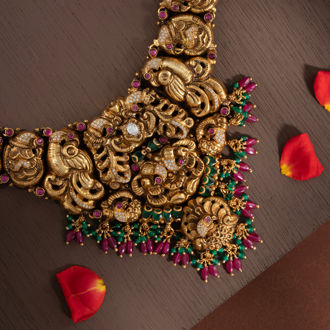 Mayura Nakshatra Short Necklace