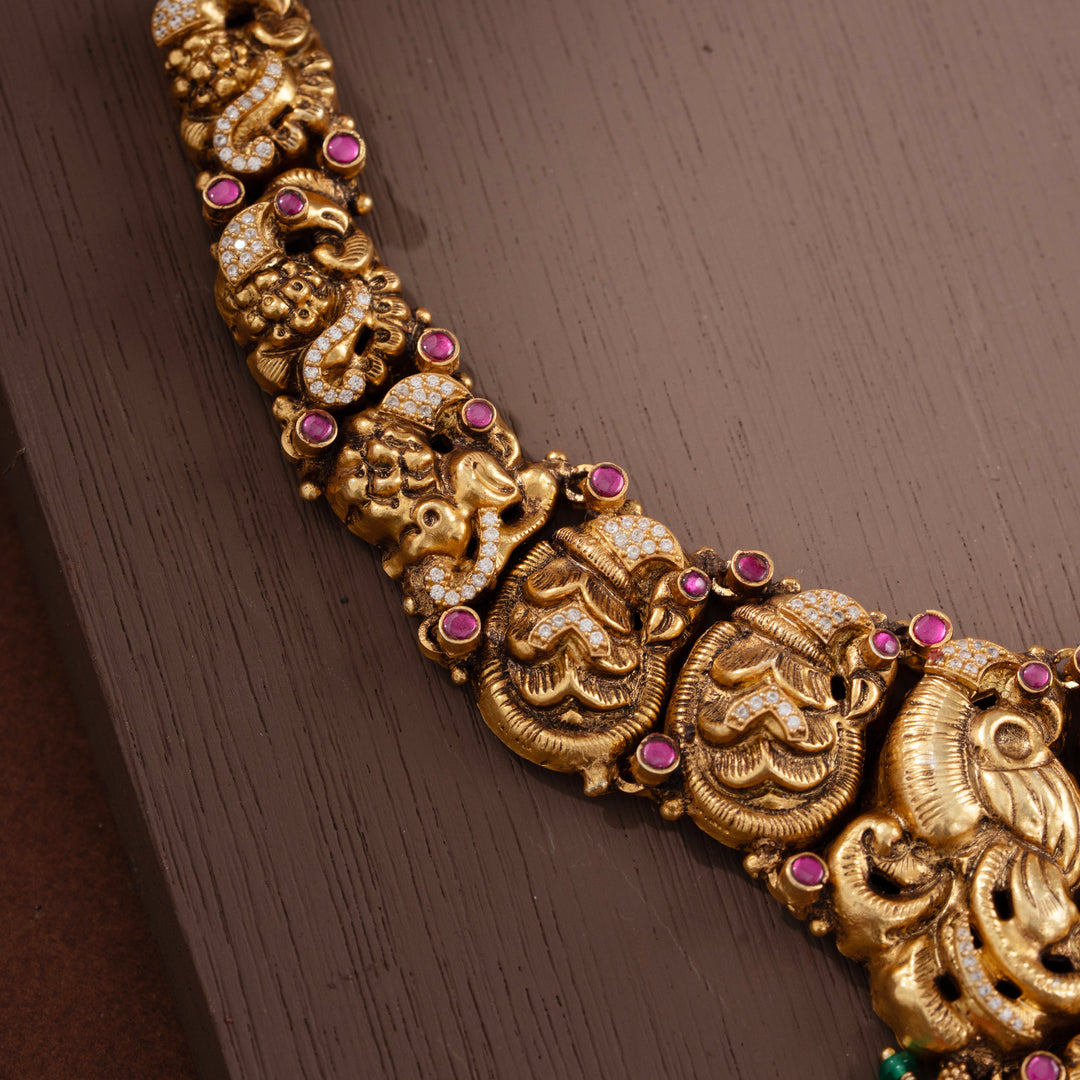 Mayura Nakshatra Short Necklace