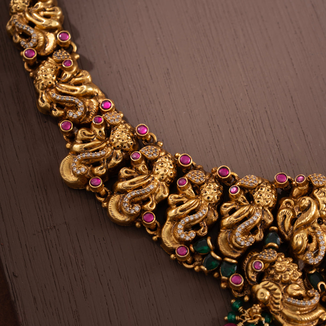 Devi Mayura Short Necklace