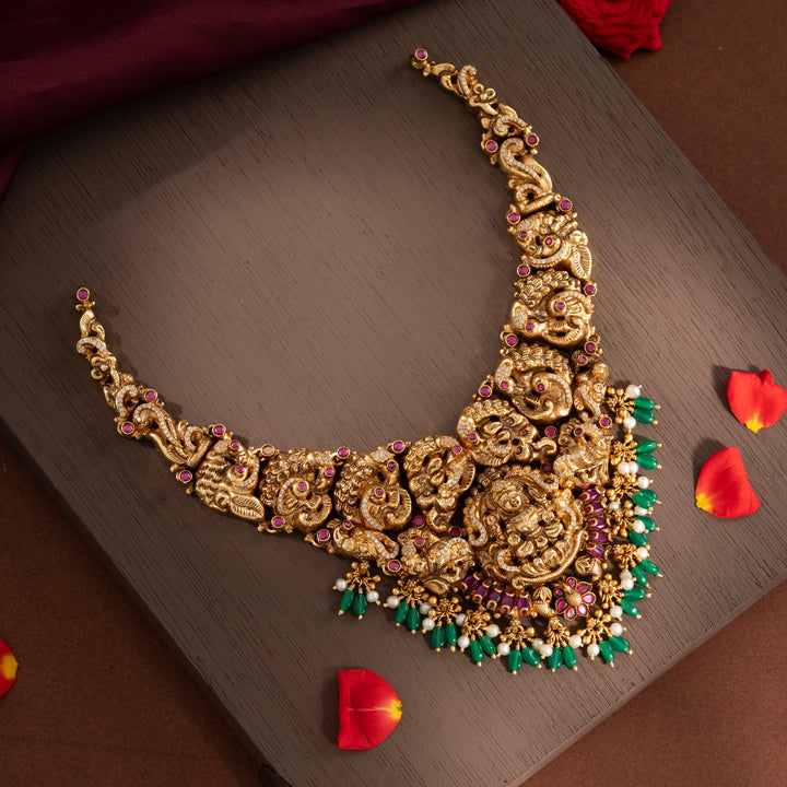 Devi Mayura Short Necklace