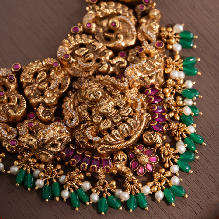 Devi Mayura Short Necklace
