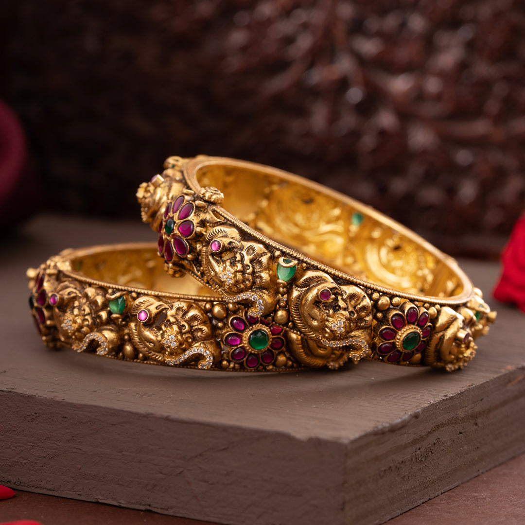 Pushpa Plume Bangles