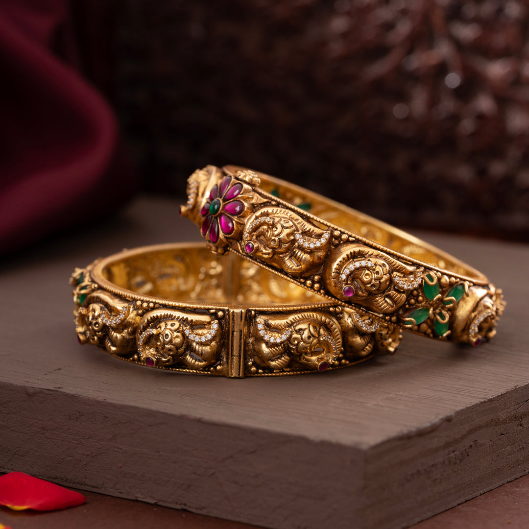 Champaka Mayura Bangles