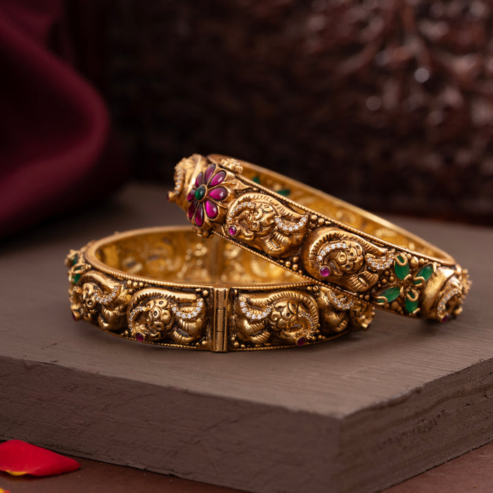 Champaka Mayura Bangles