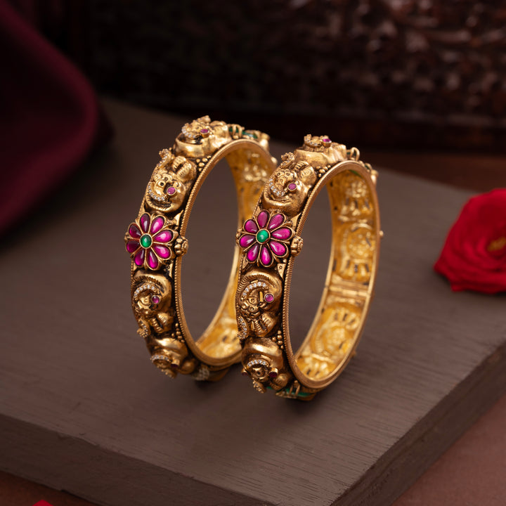 Champaka Mayura Bangles