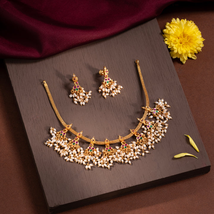 Rajratna Pusalu Necklace Set