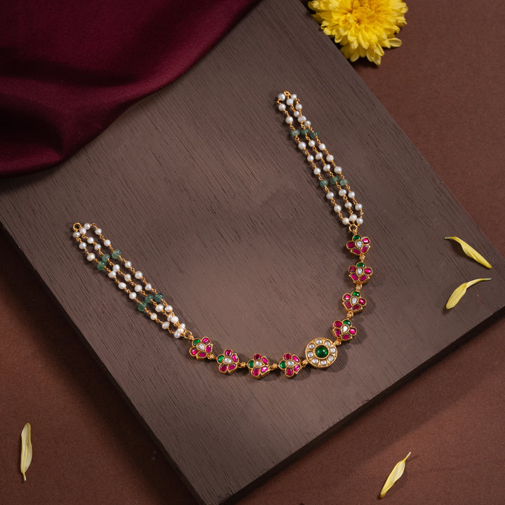 Padmini’s Ruby Mini Choker