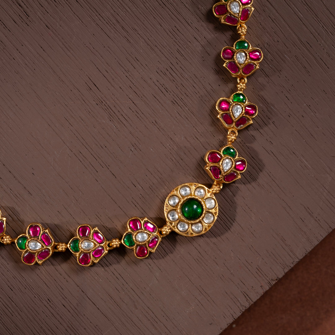 Padmini’s Ruby Mini Choker