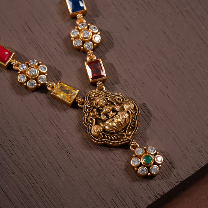 Shree Navamanjari Short Necklace