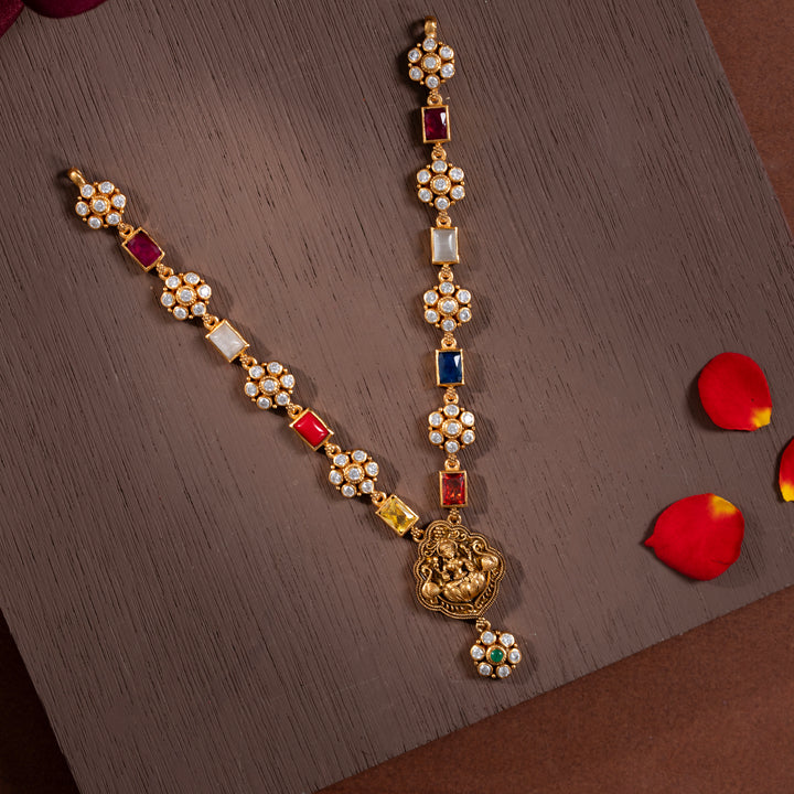 Shree Navamanjari Short Necklace