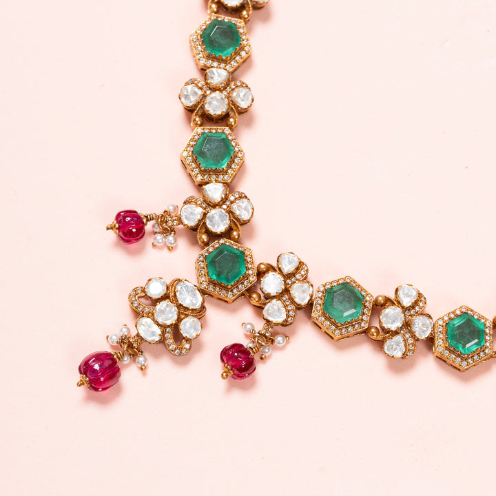 Mosslight Majesty Necklace Set
