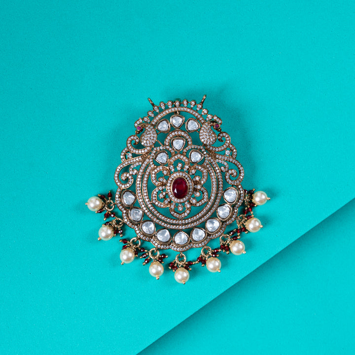 Ruby Glowdrop Pendant