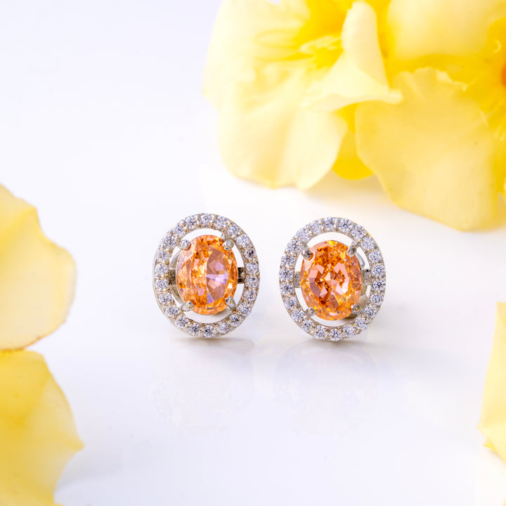 Saffron Spark Studs