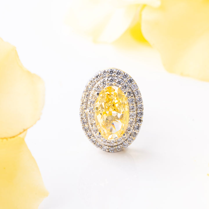 Aurevi Stud Oval Earrings