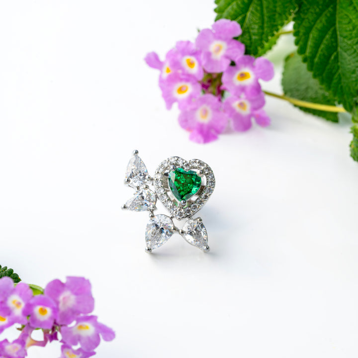 Lunarique Heart Earrings