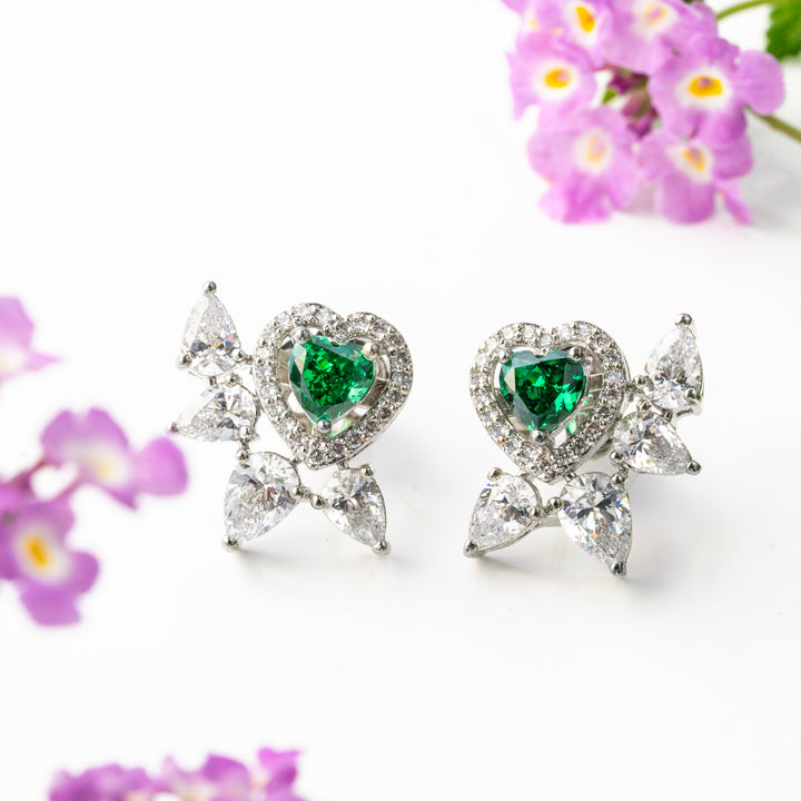 Lunarique Heart Earrings