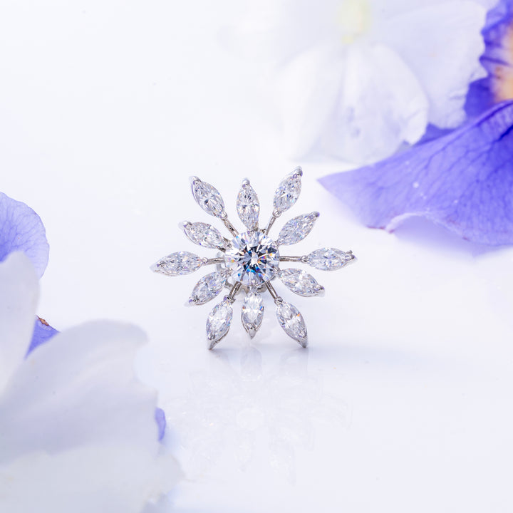 Fleur de Diamant Studs