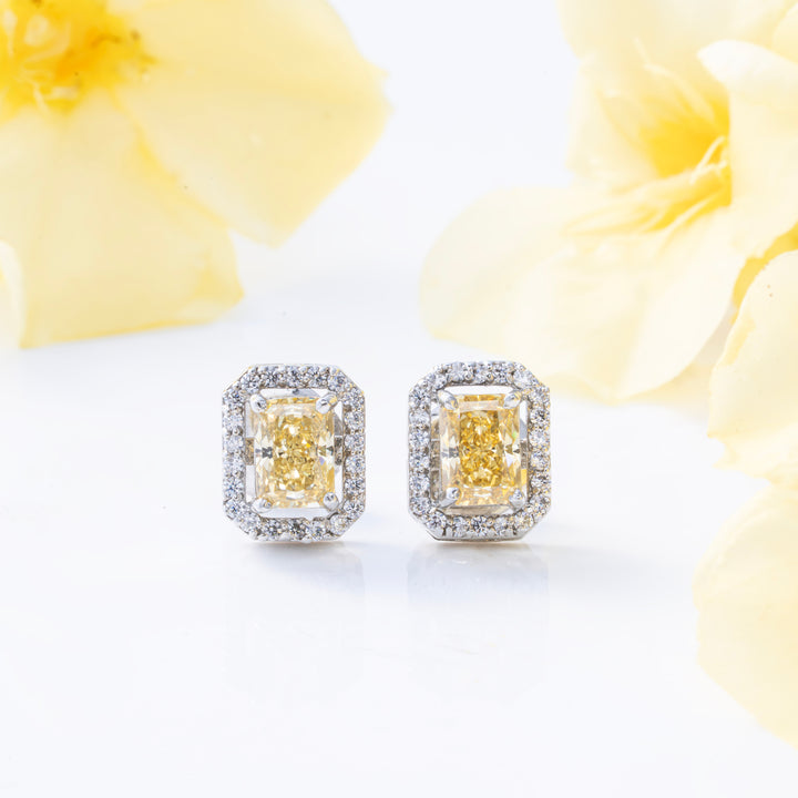 Amber Edge Studs