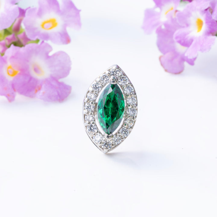 Mystic Marquise Studs