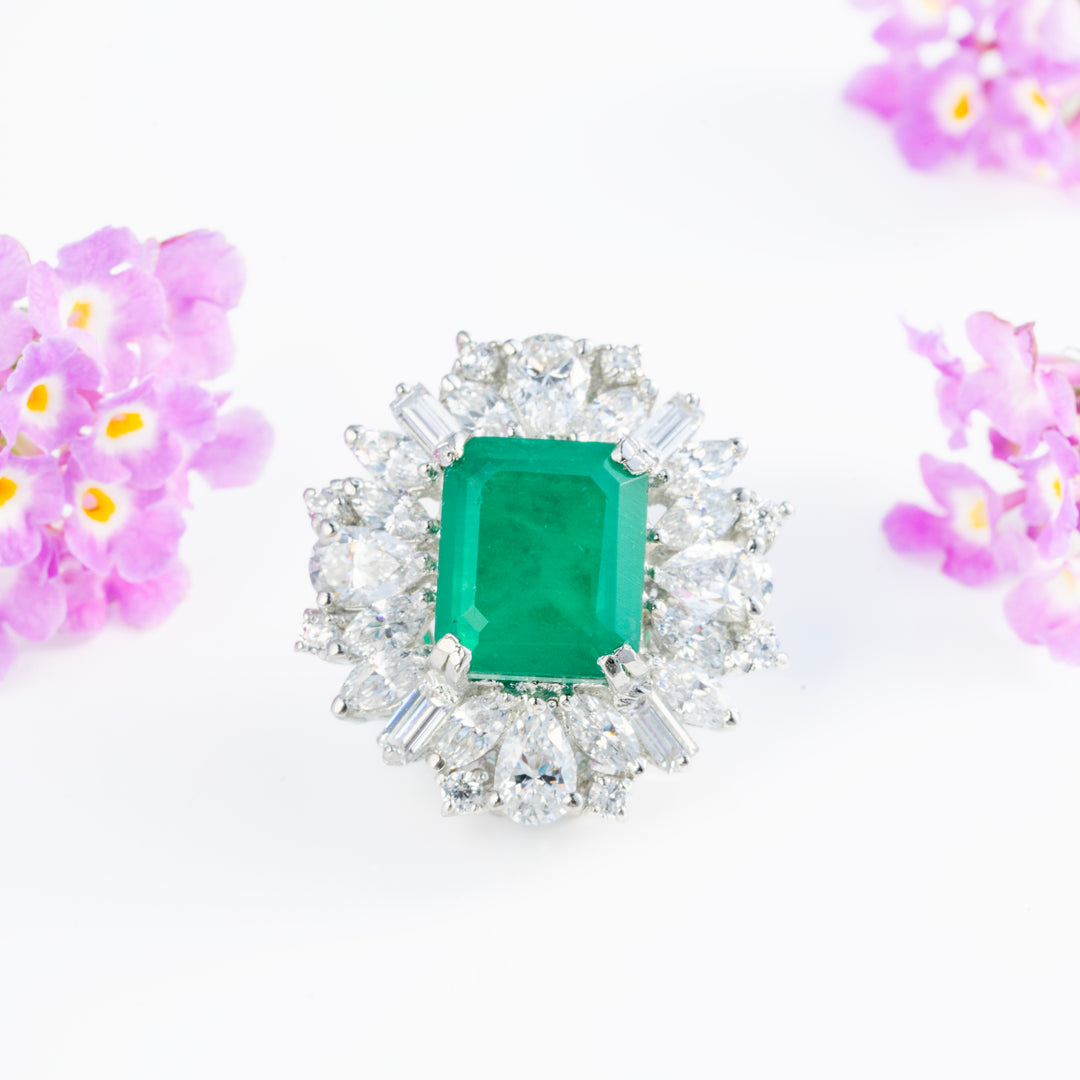Esselune Emerald Studs