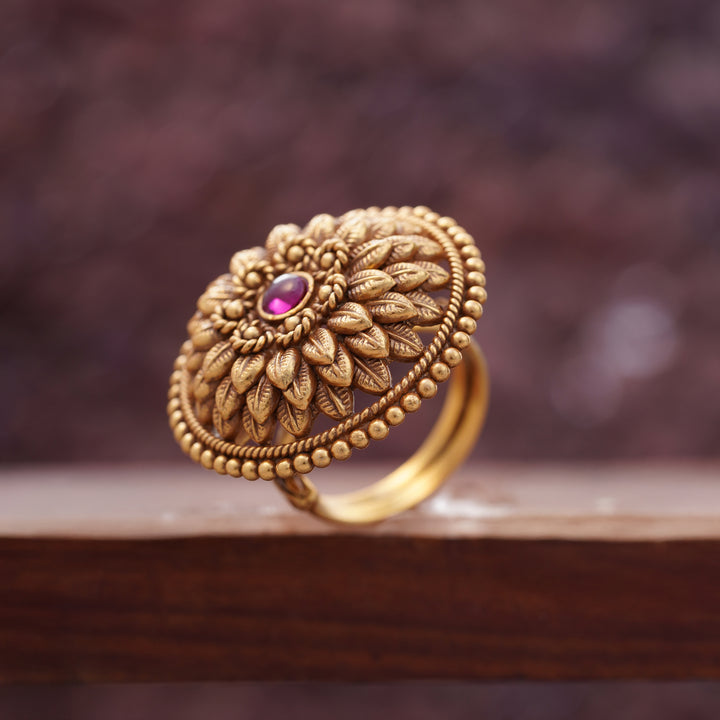 Sunburst Bloom Ring