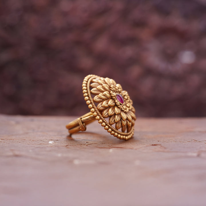 Sunburst Bloom Ring