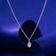 Crystal Crest Chain Pendant