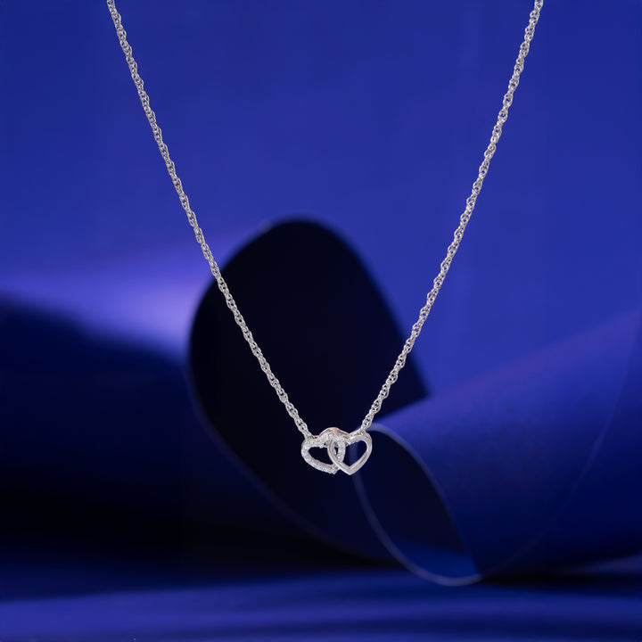 CZ Soulmates Chain Pendant