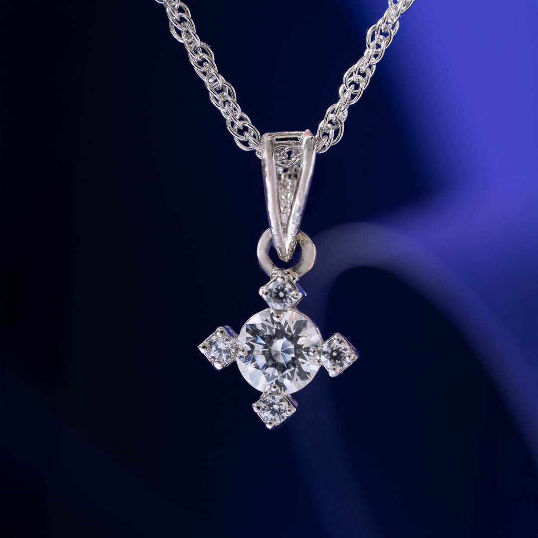 Twinkle Orb Chain Pendant